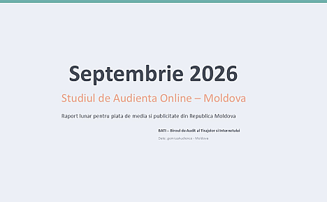 alt_BATI/GEMIUS: Audienta Online: Septembrie 2026